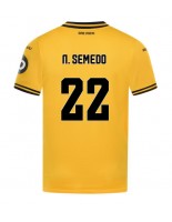 Wolves Nelson Semedo #22 Hjemmedrakt 2024-25 Korte ermer